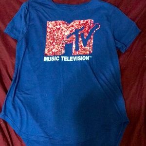 Size:XXL/XXG(19) blue tee brand:MTV